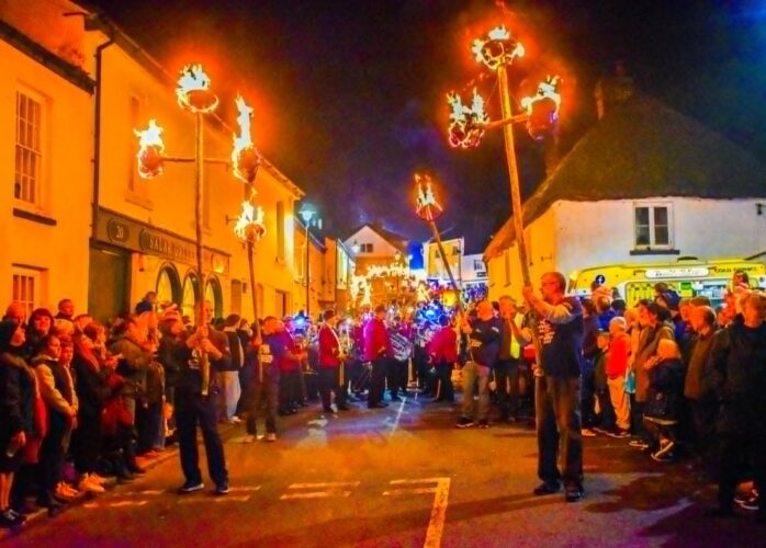 Hatherleigh Carnival Torch Lit Procession